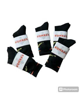 Bombas socks multicolor sz medium calf unisex mens women Honeycomb arch support